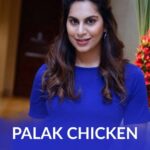 Upasana Kamineni Instagram - Try my Palak chicken recipe this #Sunday great for women & trust me kids will love it too. Low cal, easy to cook & high in nutrition. Enjoy a meal with family & friends this Sunday #familygoals 😊 #upasana