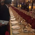 Upasana Kamineni Instagram - Fr all u #foodies ‪ - The most elegant dinner hosted by Shri @narendramodi ji . Amazing company @ivankatrump , superb food @tajfalaknuma 101 table @dinaznoria ur decor was simply superb @decorbydinaz so proud to be a #Hyderabadi 🙏🏼 ‬#ges #ges2017 Falaknuma Palace