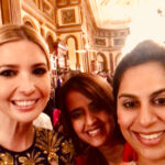 Upasana Kamineni Instagram - The most empowering experience. Thank u @narendramodi @ivankatrump #telangana govt & #india for encouraging women to work. 🙏🏼 #ges #upasana #ramcharan Taj Falaknuma Palace-Falaknuma
