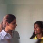 Upasana Kamineni Instagram - I visited a school in Domakonda & came across #wonderwoman Poorna. She’s absolutely amazing & inspiring. Way to go girl. To all u kids out there #happychildrensday - dream to reach great heights & u can do it. Poorna has the determination and she did it. 👍🏻💪🏻 Domakonda, India