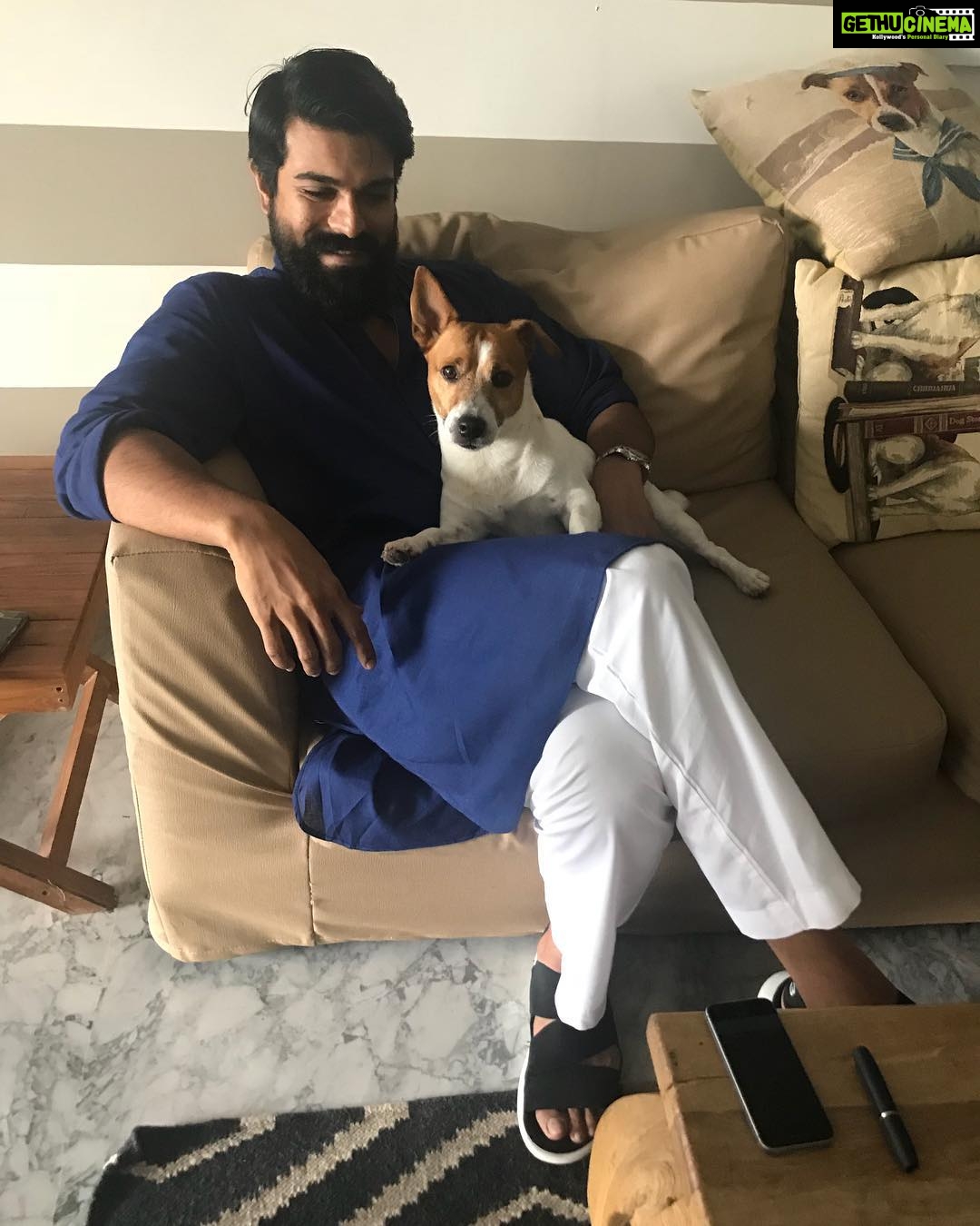 Upasana Kamineni Instagram - #loveofmylife #ramcharan Mr.C & Brat❤️ #upasana