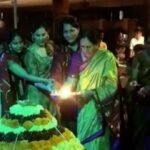 Upasana Kamineni Instagram – #happydussehra #Heartwarming #bathukamma celebrations with girls from Guild of Service Seva Samaj Balika Nilayam orphanage @anushpala @niharikakonidela @shobanakamineni . #Celebratingwomen 😊#ramcharan #upasana