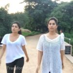 Upasana Kamineni Instagram - Day 25 of my 30 Day transformation #TransformUrself meet for a walk, workout session or some physical activity rather that over a meal / tea or coffee. Today's workout was different & fulfilling -a brisk walk with a dear friend @diabhupal ( btw @diabhupal is super fit ) in KBR park - we chatted so much abt art & photography that we didn't realise we finished 2 rounds in record time. #timewellspent for the #bodymindsoul #kbrpark is the best. Love coming here. 😊🙏🏼😁 #dia #upasana KBR National Park, Hyderabad