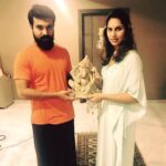 Upasana Kamineni Instagram - Bye bye #ganesha 🙏🏼 pls bless & fulfil everyone's dreams- specially those with a clear conscience who want to spread positivity & happiness. 😊 #ramcharan