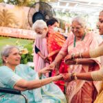 Upasana Kamineni Instagram - I love the person I’ve become & that’s cos of u ❤️ @shobanakamineni @konidalasurekha , my darling Amama & Pushnani