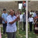 Upasana Kamineni Instagram - Celebrating #IndependenceDay at my ancestral home #domakondafort with my grandfather. Will cherish these moments forever. 🙏🏼 #upasana love the people here so warm & welcoming. Domakonda, India