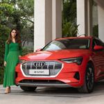 Upasana Kamineni Instagram - Everything in this world is continuously upgrading and I have upgraded myself with the electric Audi e-tron. Its my best travel companion for all my needs! @audiin #etron #Ad #FutureIsAnAttitude