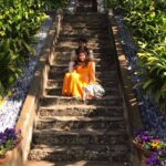 Upasana Kamineni Instagram - #Couplegoals. mr c came to encourage and support me at my talk on how mindful wellness can cure sickness @parmarthniketan @intlyogafest Parmarth Niketan Ashram