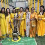 Upasana Kamineni Instagram - #akhilshriya paspu function. Celebrations begin. 😘 Fab family amazing #sisterinlaw/ #daughterinlaw @diabhupal