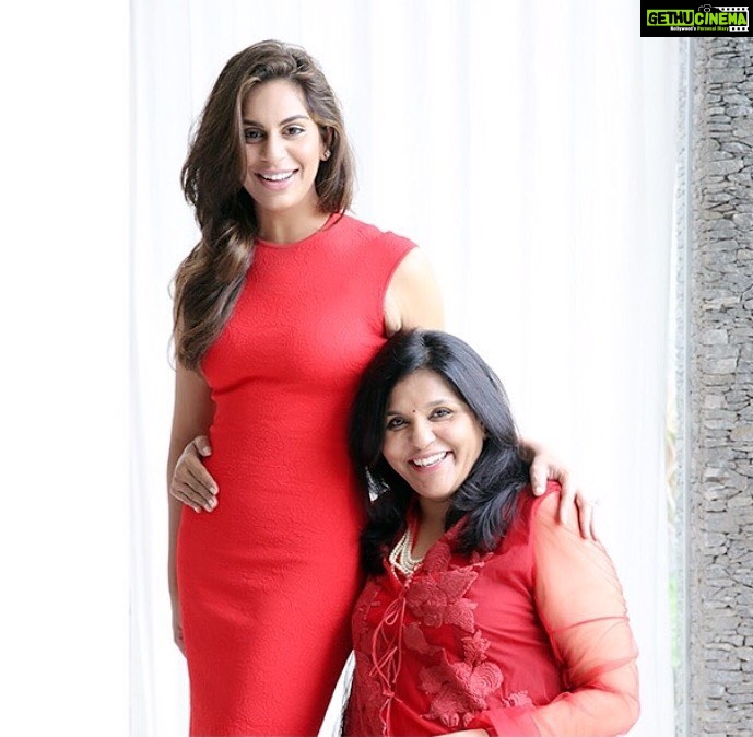 Upasana Kamineni Instagram - #Throwback to the time when my aunt and I took a pledge during Breast Cancer Awareness month through the Vogue Empower Issue.