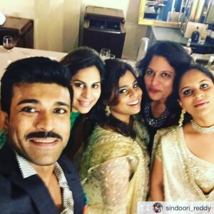 Upasana Kamineni Instagram - #superselfie ram, mom and my sisters. 😘😘😘😘😘 Smi ur missing. @smireddy