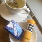 Upasana Kamineni Instagram - #travel essentials #chamomiletea #vitamins #mints enroute #nyc hectic week ahead.
