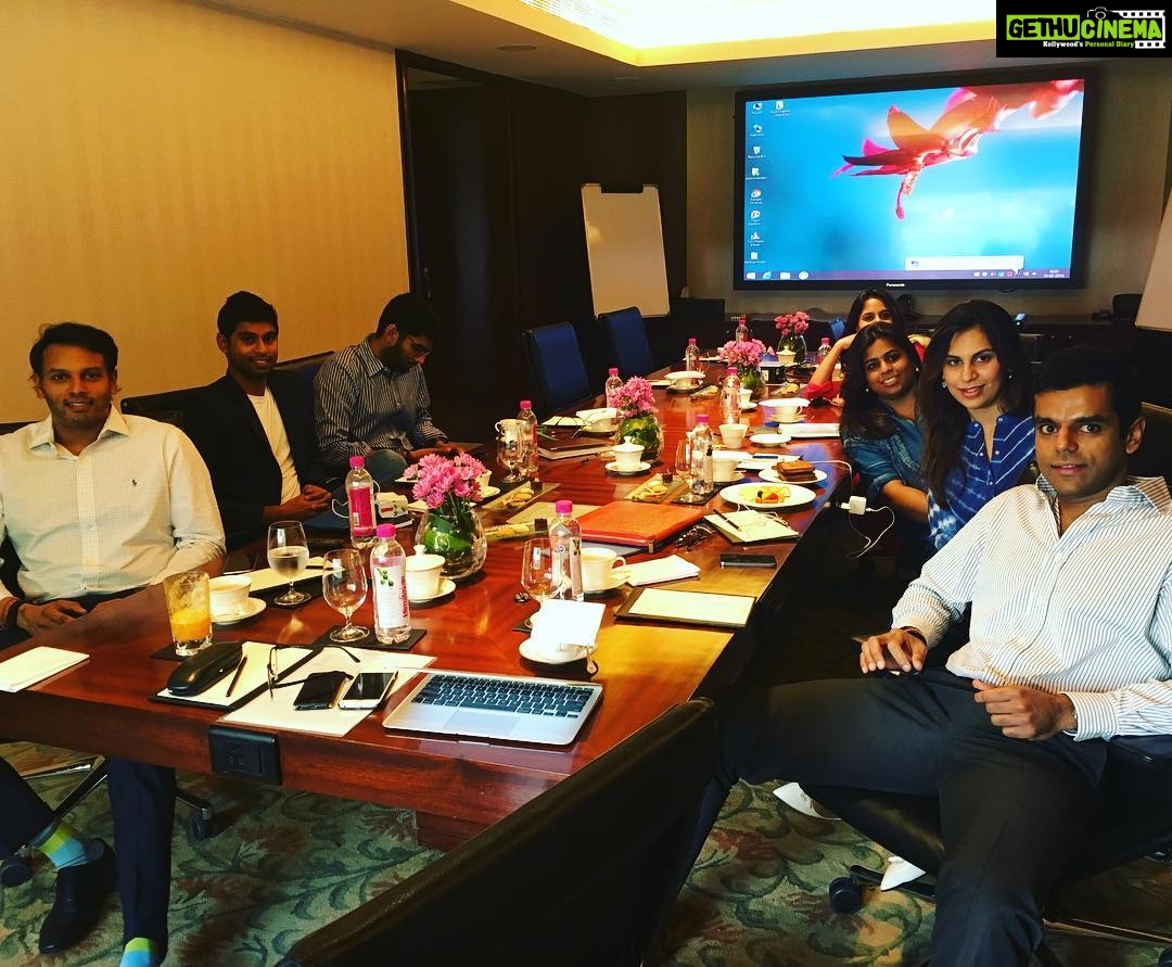 Upasana Kamineni Instagram - #family council, amaaaazing Taj Coromandel