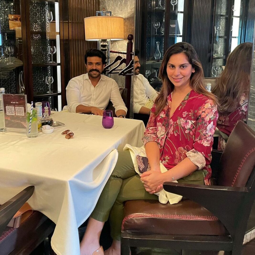 Upasana Kamineni Instagram - Mid week Lunch break ☺️ Lunch date 😛 Haven’t done this in sooooo long.