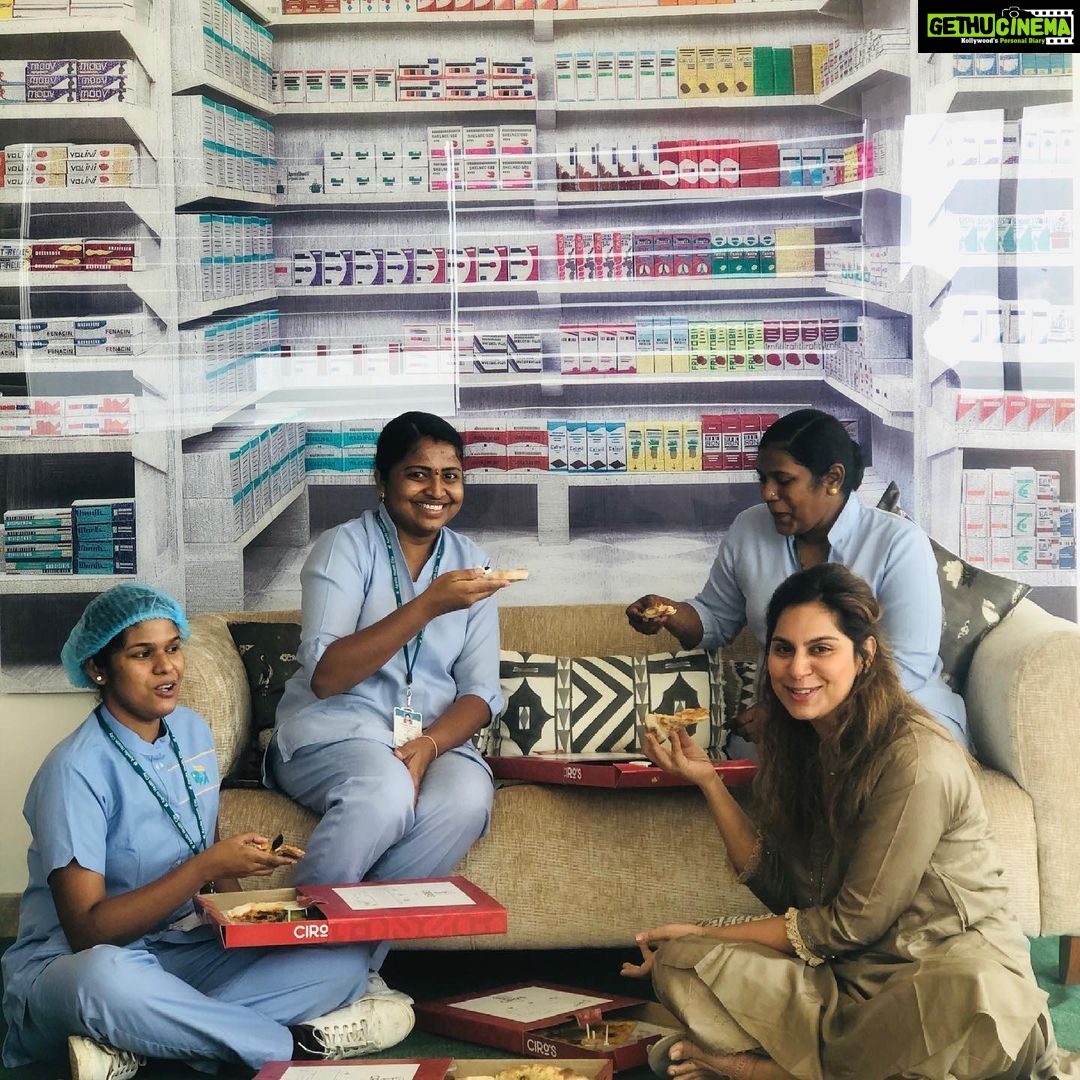 Upasana Kamineni Instagram - I had the privilege of chilling with these angels a few months ago. As of February 2021, over 116 nurses had died due to Covid-19 contracted during service. Can’t tell u how indebted we as a nation are to u. #Happynursesday #thankanurse is an initiative of gratitude 🙏 that gives us the opportunity to enhance their skill set & livelihood for the rest of their lives. If ur a nurse please register. If u would like to show gratitude head to the link in bio.
