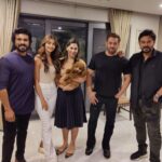 Upasana Kamineni Instagram - Our darling @alwaysrhyme 🐶 is getting too much love. 🤗 Thoroughly enjoyed both evenings. @alwaysramcharan @beingsalmankhan @hegdepooja @venkateshdaggubati #aamirkhan Hyderabad