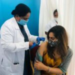 Upasana Kamineni Instagram – I really felt proud getting vaccinated. 
This one huge leap in the positive direction towards dealing with the trauma 2020 has caused us. 
I encourage our fellow frontline workers to come forward to take the vaccine. 
PLEASE DO NOT HESITATE, its safe !
Our government is doing a fantastic job & we as a nation must fight this pandemic together. 
I practically live in the hospital & now it’s my temple.  Let’s stay safe and help heal our nation. 
JAI HIND 🇮🇳 Apollo Health City