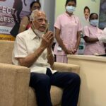 Upasana Kamineni Instagram - The force behind us all. My dearest Thatha 🤗 - Padma Vibhushan Dr. Prathap C Reddy gets the #COVID-19 #vaccine today. Proud moment for the country & all our amazing frontline workers who served us unconditionally through the pandemic 🙏 #jaihind 🇮🇳 @theapollohospitals Apollo Hospitals