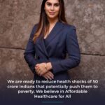 Upasana Kamineni Instagram - We are keen to pledge our support by partnering with insurance companies & the government to develop the best suited health coverage model for the 50 crore “missing middle” Indians. Jai Hind 🙏🏼