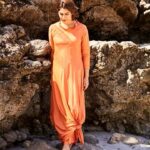Upasana Kamineni Instagram - One doesn’t become spiritual, just by wearing orange clothes. A positive personality, a kind heart & discipline define a pure soul. This quote can be as deep or shallow as u like❤️