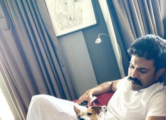 Upasana Kamineni Instagram - Now that’s what I call unconditional love ! Super chilled Sunday with my boys ❤️❤️❤️❤️ @alwaysramcharan & #brat