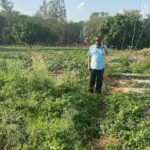 Upasana Kamineni Instagram - Gobar Girl with Dad - the Modern Day Farmer. 😛🥰❤️ Learning organic farming, composting, how to reduce/re use food waste & the beauty of adapting sustainable lifestyle. 🌏🌾