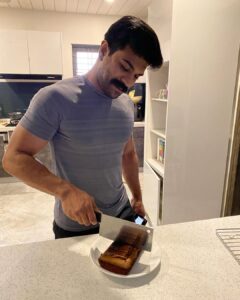 Upasana Kamineni Instagram - Happy birthday Mr C. @alwaysramcharan - I’m sure u enjoyed ur birthday cake. -😂😛😉 For the real recipe head to my YouTube channel 😘