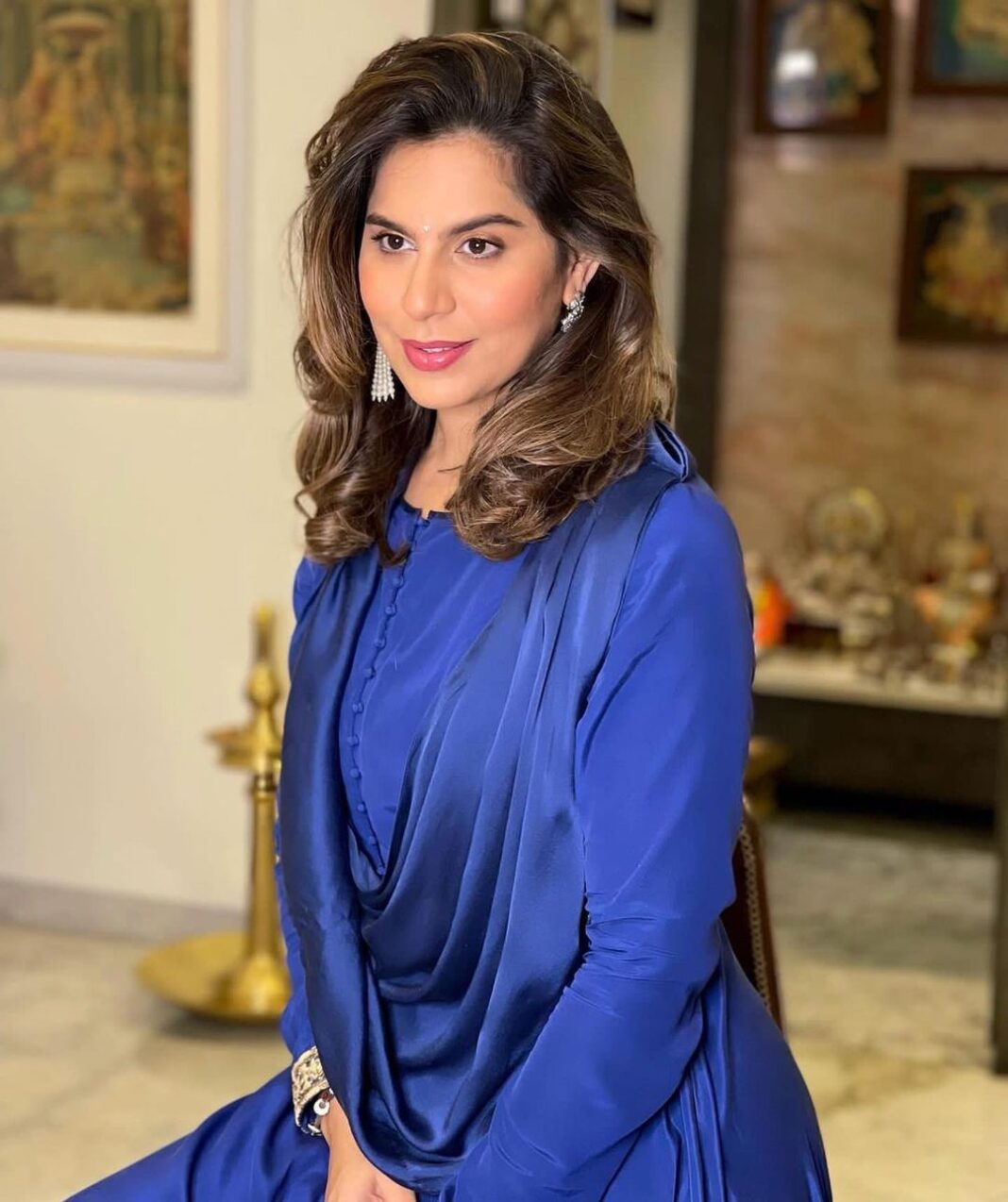Upasana Kamineni Instagram - Festive vibes ! 💙🦋