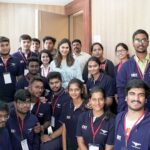 Upasana Kamineni Instagram - Thoroughly enjoyed addressing the students @cbithyderabad .The Principal is dynamic & the students ROCK 👌 young entrepreneurs in the making. College days are the best ! Enjoy every min. 😊 Chaitanya Bharathi Institute of Technology