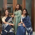 Upasana Kamineni Instagram - Meera aunty & Preethapedama hosted a show to strengthen their relationship towards #care4chendamangalam as their valentine gesture. Learning from these wonderful women really fed my soul ❤️ Wearing a chic saree created from revived looms & empowering women who lost their livelihood in the #Kerala floods made me feel sooooo good. #happyvalentinesday Chendamangalam, India