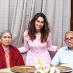 Upasana Kamineni Instagram - My grandfather is 93 & my grandmother is 84 , the importance of this picture suddenly struck me ! This Sankranti create & capture priceless moments. Remember, these memories are priceless & will be cherished forever. ❤️ #upasana