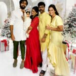 Upasana Kamineni Instagram - Mr & Mrs C wish u a Very Merry Christmas ❤️🎄 Happy First Birthday darling #navishka - ur mama & atha love u. Check us out #twinning 😛 coincidence