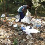 Upasana Kamineni Instagram - It’s time to think differently, use ur imagination & become Pro Planet. The Amrabad Tiger Reserve in Telangana has tonnes of plastic & trash that needs to be recycled. This is really causing huge problems to our ecological balance. It’s time for us to first stop creating waste & then learn how to use if effectively. For the #wildestdreams gala at home, @decorbydinaz aunty’s team collected plastic bottles to create an art installation for us. Reduce, Reuse , Recycle ♻️ is what’s IN now - OTT decor is a thing of the past ! Check out my clothing : t shirt made with recycled cotton @cancelledplans.club & skirt made of re cycled plastic @ilovepero . I have realised that, one can spend millions on fancy attire , but nothing will give u the same high as wearing #sustainable clothing. @tanghavri @karishmashaikhh @avigowariker @cancelledplans.club @ilovepero @makeupbyaliyabaig @wwfindia