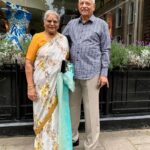 Upasana Kamineni Instagram - Memorable Moments to be Cherished forever ! #London diaries with Thatha & Amama. Loveeeeeeeeeee u loaddddsssssss❤️❤️❤️❤️❤️❤️❤️❤️❤️❤️❤️❤️❤️ Nostalgic ! Feels like I’m bk in college. London, United Kingdom