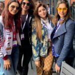 Upasana Kamineni Instagram - Lucky Mascots ! The best experience ! #INDIA beats Pakistan 👌🏻💪🏻👍🏻 #bucketlist Great match ! great company. @kanik4kapoor @rakulpreet @lakshmimanchu @masihkhan1