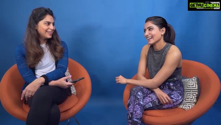 Upasana Kamineni Instagram - This is a first for me! @samantharuthprabhuoffl thanks for taking care of me. ๐ฅฐ. Ur absolutely awesome. Yes I do stalk u on @instagram . I wish I could get fit just by looking at ur videos ๐. Stay tuned ! Our craaaazy interview coming soooooon ๐. Question time : Who do u think is the fittest ! ๐ Sam Chay Nagarjuna Garu #upasana @apollolife1 #bpositivemagazine #fittness #fitnessmotivation #samantha #ramcharan #mondaymotivation Hyderabad
