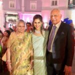 Upasana Kamineni Instagram - Priceless Moments ❤️❤️❤️ Love u Amama & Thatha. Happy Anniversary #throwback #ramcharan #upasana