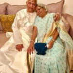 Upasana Kamineni Instagram - Happy Happy Anniversary to the most lovely souls ever. Amama & Thatha love u soooooooooo much. Thank you for always being there for me & encouraging me to follow my dreams. I hope I can live up to your expectations 🙏🏼😘❤️