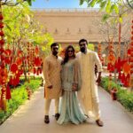 Upasana Kamineni Instagram – Congratulations @venkateshdaggubati Neeru aunty @aashritha13 & Vinayak. ❤️wishing u all the very best. 
@ranadaggubati & Mr C u guys r super Jaipur déjà vu 😉 😁#besties #ramcharan #upasana 
@abujanisandeepkhosla @taruntahiliani Jaipur, Rajasthan