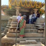 Upasana Kamineni Instagram - The Domakonda Fort Shivalayam is over 800 years old from the Kakatiya Period. Our forefathers built the Domakonda Fort around the Shivalayam 400 years ago. In the year 2003 My grand father Kamineni Umapathy ( 20 th generation of the Domakonda family ) started to restore the temple with the archeological society. The Shiv Lingam is a very peculiar blue. Mr C & I believe that if u clean the temple & its surroundings urself all ur wishes come true 🙏🏼 OM NAMAH SHIVAYA #MAHASHIVRATRI #ramcharan we strongly believe in restoring old temples. #ramcharan #upasana Domkonda Fort