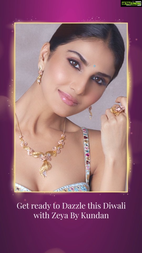Vaani Kapoor Instagram - Festive outfit ✔️ Makeup ✔️ Hairdo ✔️ And what about the jewellery to go with it? Be it traditional festive or fusion look, @Zeyabykundan is a perfect jewellery partner for your every celebration and occasion. Choose from the unlimited, stunning design options they have in store at affordable prices! Check out their trending collections at your nearest Zeya by Kundan store or visit www.zeya.co.in Shop my favourites at zeya.co.in 🪔 Starting Range from ₹ 2000 🪔 Made From 100% Certified Pure Gold 🪔Lifetime Cleaning and Stone Repair 🪔30-Day Money-Back 🪔BIS Hallmarked Jewellery (HUID) 🪔 5000 + lightweight jewellery designs 🪔 Easy 30-Day Returns 🪔Buyback 99% 🪔Free Shipping