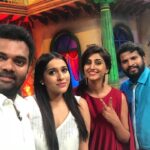 Varshini Sounderajan Instagram - Anubhavinchu Raja! @rashmigautam #ramprasad @hyper__aadi