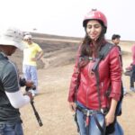 Varshini Sounderajan Instagram - My best ever! #holiday #Lonavala #paragliding #ontopoftheworld woahhhh💃