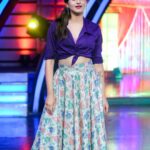 Varshini Sounderajan Instagram - For #dhee10 tonight #etv Costume @divya_varun_official Styling @dhiyuu PC @sandeepgudalaphotography