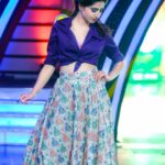 Varshini Sounderajan Instagram - For #dhee10 tonight #etv Costume @divya_varun_official Styling @dhiyuu PC @sandeepgudalaphotography