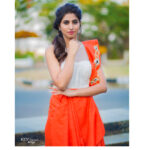 Varshini Sounderajan Instagram - #dhee10 telecasting now on #etv Wearing @nishrascouture thanks baby for this pretty outfit😘😘 PC @chinthuu1132