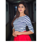 Varshini Sounderajan Instagram - Wearing @rakhihills for an event @picknhook in @Rajahmundry Costume accessories n styling @rakhihills Footwear @Zara PC @chinthuu1132