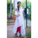 Varshini Sounderajan Instagram - Wearing @rakhihills for an event @picknhook in @Kakinada Costume accessories n styling @rakhihills PC @chinthuu1132