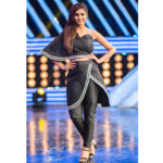 Varshini Sounderajan Instagram – Thank you so much papa designing n styling me in this stylish outfit. For #dhee10 tonight
Costume n styling @divya_varun_official
PC @chinthuu1132