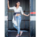 Varshini Sounderajan Instagram - All about today! #tollywoodsquares #starmaa #VIU #navdeep #newshow Costume n styling @divya_varun_official PC @chinthuu1132😘